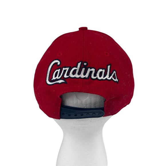 ST. LOUIS CARDINALS New Era 9FIFTY Snapback Adjustable MLB Hat Cap Red 6 Panel - Picture 3 of 7